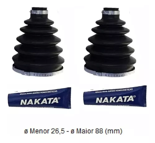 Par Coifa Homocinetica Lado Roda Jetta Golf Passat A3 Bora - Imagem 6