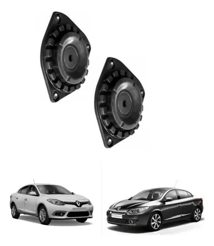 Par Coxim Batente Amortecedor Dianteiro Renault Fluence
