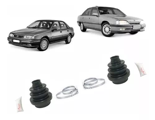 Par De Coifa Lado Roda Vectra Importado 94/96 Omega Suprema