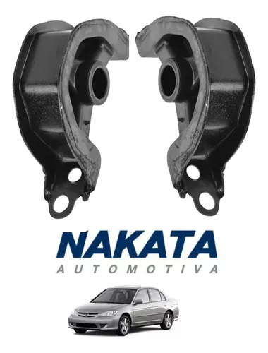 Par De Coxim Motor Frontal Civic 95 96 97 98 1999 2000 2001